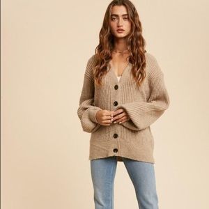 Samia boyfriend cardigan